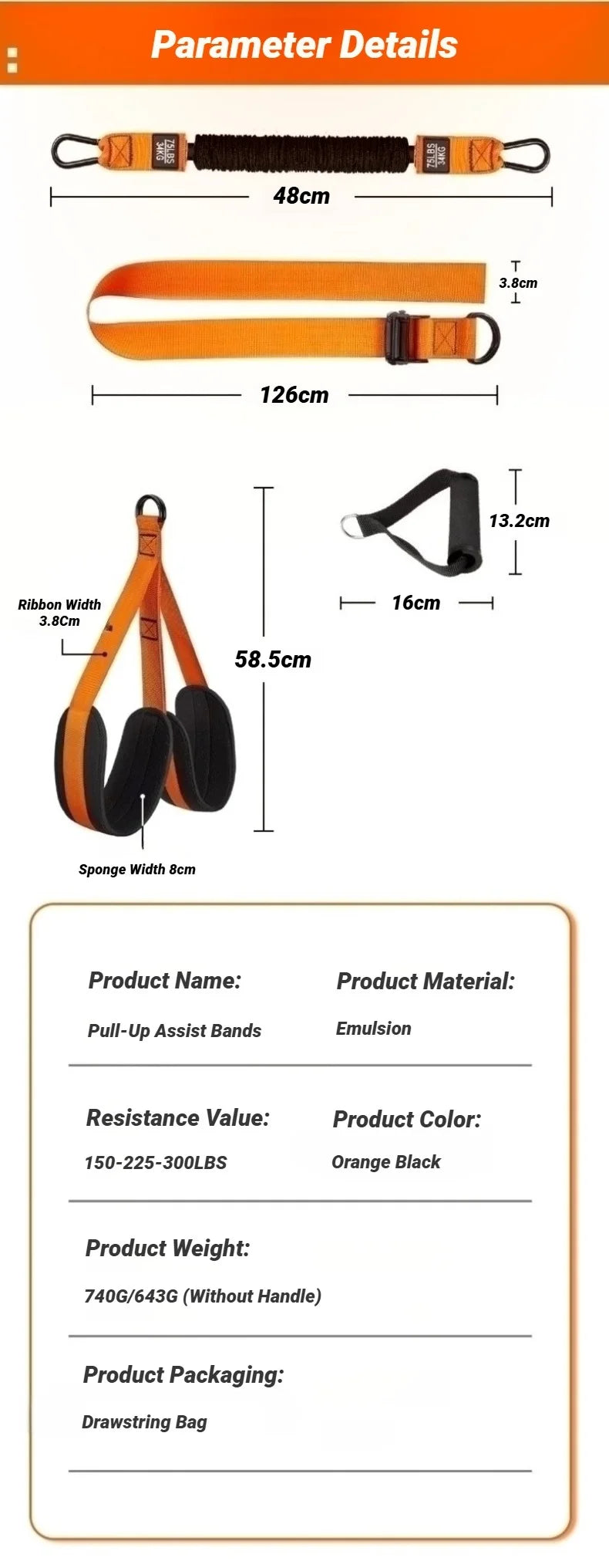 IronGymNation™ Pull Up Workout Band