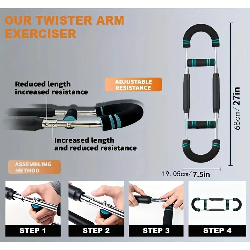 IronGymNation™ Arm Trainer – Advanced Full Body Strength & Muscle Builder