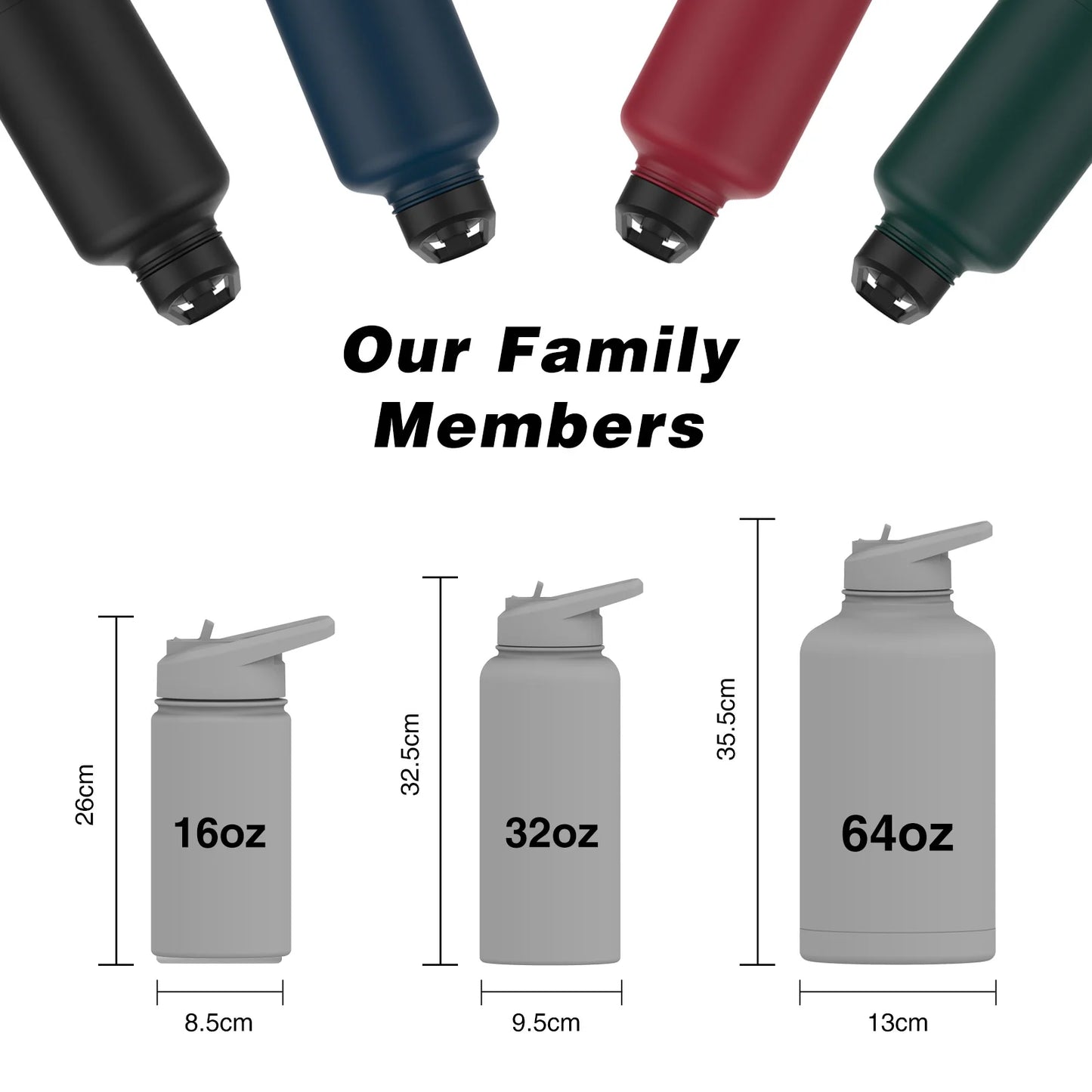 IronGymNation™ Stainless Steel water bottle