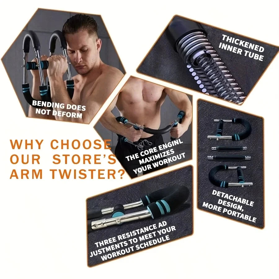 IronGymNation™ Arm Trainer – Advanced Full Body Strength & Muscle Builder