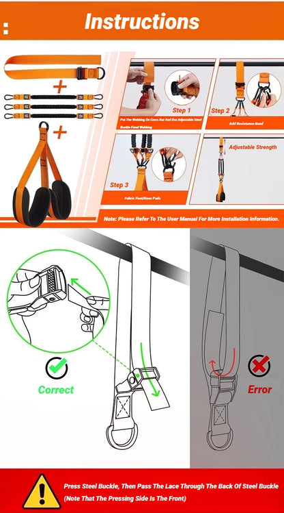 IronGymNation™ Pull Up Workout Band