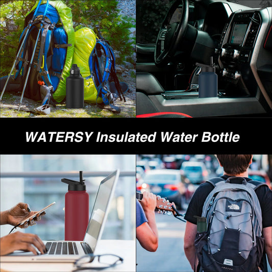 IronGymNation™  Stainless Steel water bottle