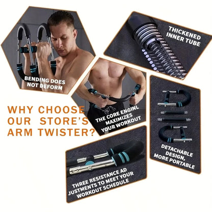IronGymNation™ Arm Trainer – Advanced Full Body Strength & Muscle Builder